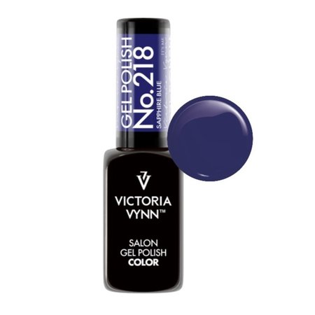 VICTORIA VYNN Lakier hybrydowy Sapphire Blue 218 - 8ml