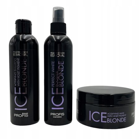 PROFIS Zestaw do włosów blond ICE