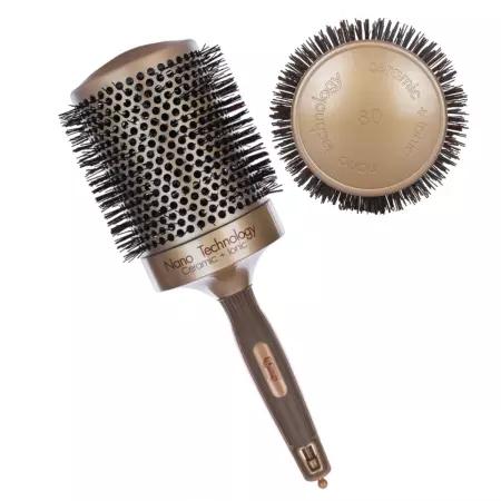 PONIK'S Szczotka ceramiczna do modelowania włosów 80mm - DS480