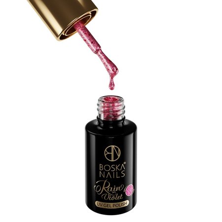 BOSKA NAILS Lakier Hybrydowy Violet Rain 436 - 6ml