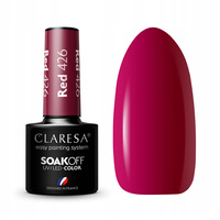 CLARESA Lakier hybrydowy RED 426 - 5g