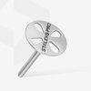 STALEKS Nośnik do pedicure PODODISC M 20 mm EXPERT + 5 sztuk nakładek pilników #180 - PDset-20