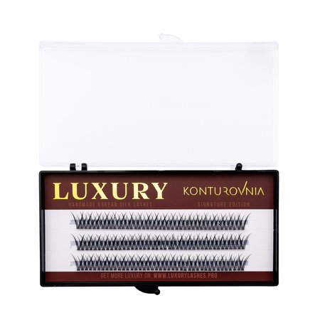 MUA STORE Kępki rzęs kardashianki by konturoVnia the KIM V-Line LUXURY - 8mm