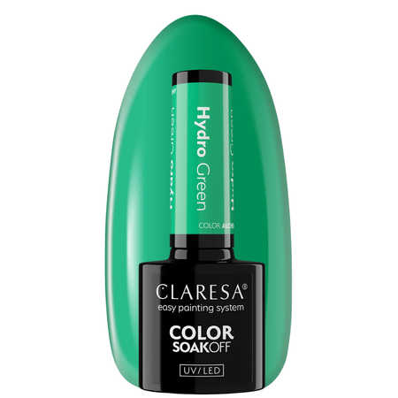 CLARESA Lakier hybrydowy HYDRO GREEN - 5g