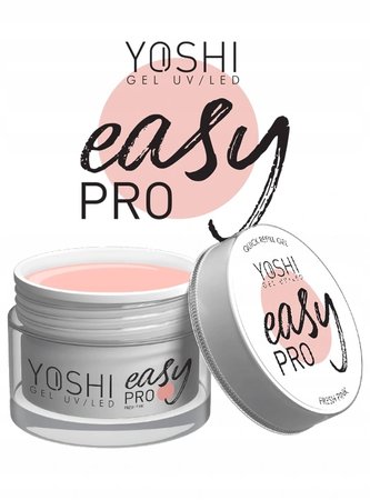 YOSHI Żel budujący Easy PRO - Fresh Pink - 15ml - MAŁY