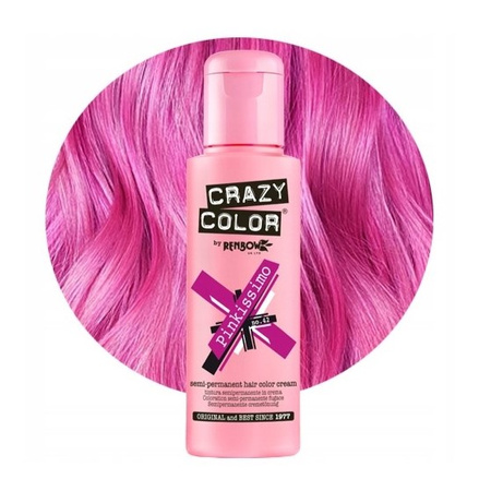 CRAZY COLOR Krem do koloryzacji włosów No. 42 - Pinkissimo - 100ml