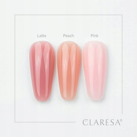 CLARESA Żel budujący do paznokci POLI GEL Pink - 30g