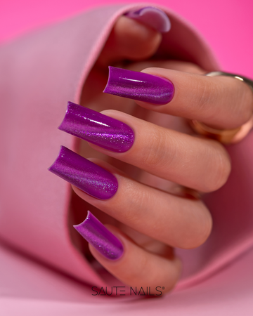 SAUTE NAILS Lakier hybrydowy Cat Eye Effect E08 - 8ml