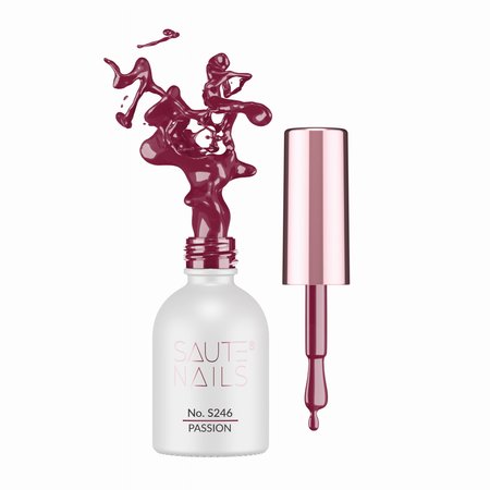 SAUTE NAILS Lakier hybrydowy S246 PASSION - 8ml