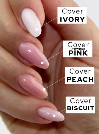 YOSHI Żel budujący do paznokci Jelly PRO - Cover Powder Pink - 15ml - MAŁY