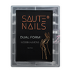 SAUTE NAILS Dual Formy do paznokci MODERN ALMOND - 120 sztuk