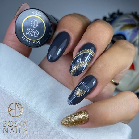 BOSKA NAILS Lakier hybrydowy Long Way 380 - 6ml
