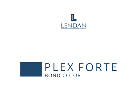 LENDAN Farba do włosów BOND COLOR Plex Forte 7/10 Średni Popielaty Blond - 50ml