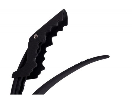 BLACKOMB Klipsy do włosów karbowane krokodylki - 6 sztuk CK36859