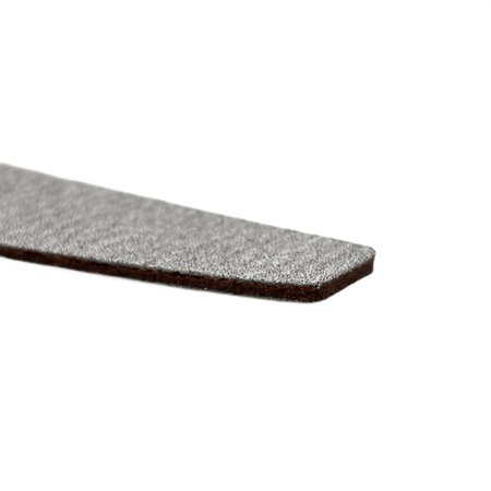 NAIL4U Pilnik do paznokci PÓŁKSIĘŻYC Standard 180/240 Natural Series PAPER CORE - 1 sztuka