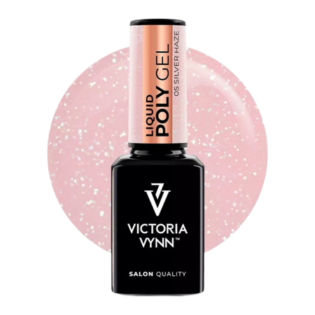 VICTORIA VYNN Płynny akrylożel LIQUID POLY GEL - 05 Silver Haze - 15ml