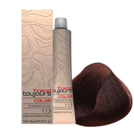 TREND TOUJOURS Farba do włosów - Dark Copper Blonde/Ciemny Miedziany Blond - 6.4 - 100ml