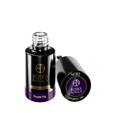 BOSKA NAILS Lakier hybrydowy Purple Fig 312 - 6ml
