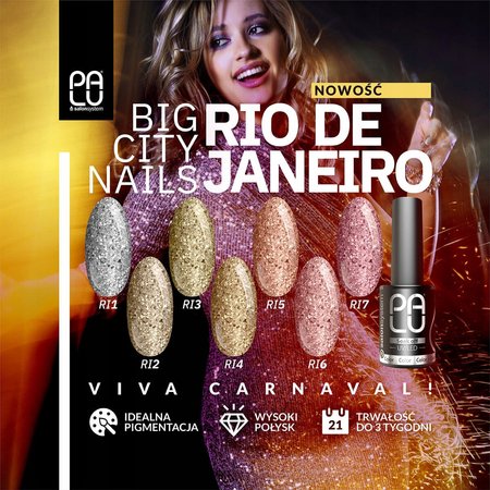 PALU Lakier hybrydowy Rio De Janeiro RI3 - 11g