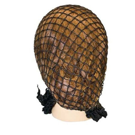 XHAIR Siatka do włosów elastyczna na wałki CZARNA - XH170012