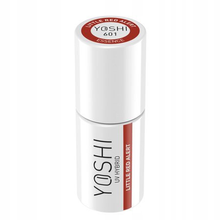 YOSHI Lakier hybrydowy Little Red Alert 6ml – 601