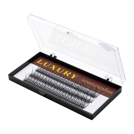 MUA STORE Kępki rzęs kardashianki by konturoVnia the KIM V-Line LUXURY - 12mm