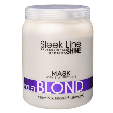 STAPIZ Zestaw do włosów blond VIOLET BLOND - 2x1000ml + Pompka