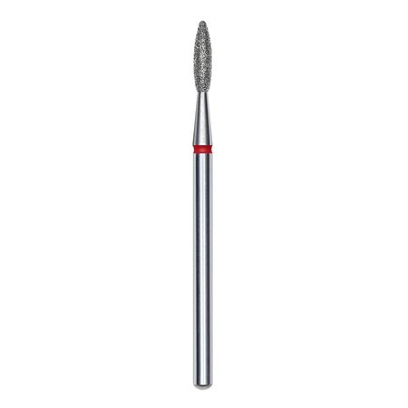 STALEKS Frez diamentowy PŁOMYK czerwony EXPERT 2,1/8mm - FA10R021/8