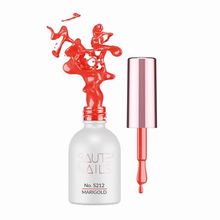 SAUTE NAILS Lakier Hybrydowy S212 MARIGOLD - 8ml