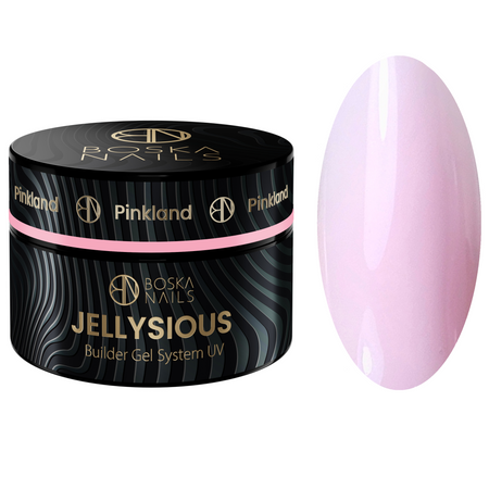 BOSKA NAILS Żel budujący do paznokci JELLYSIOUS - Pinkland - 50ml - DUŻY