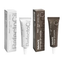 ZESTAW Refectocil do koloryzacji brwi AKTYWATOR + ASH BROWN - 2x15ml