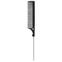 KASHO Karbonowy grzebień z metalowym szpikulcem Carbon Fiber - C815P