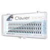CLAVIER Rzęsy Kępki Jedwabne Naturalne - Classic 12mm