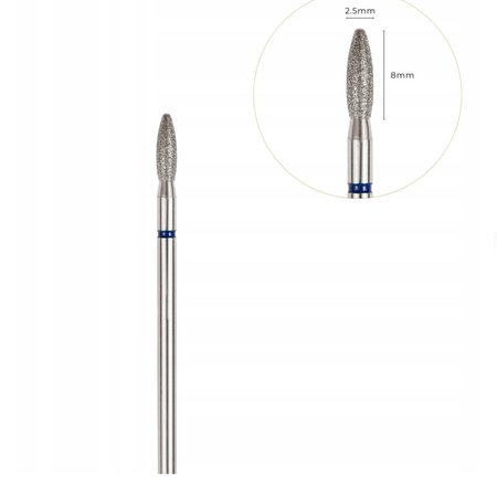SAUTE NAILS Frez diamentowy do skórek Diamond Bit - No.04 - M
