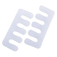 EKO-HIGIENA Separatory piankowe do pedicure Białe - 40 par