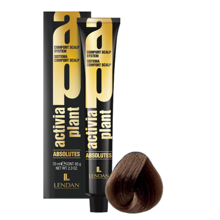 LENDAN Farba do włosów Activia Plant ABSOLUTES 6,63 - Ciemny złoto brązowy blond - 70ml