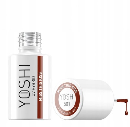 YOSHI Lakier hybrydowy Miss This Kiss 6ml – 501