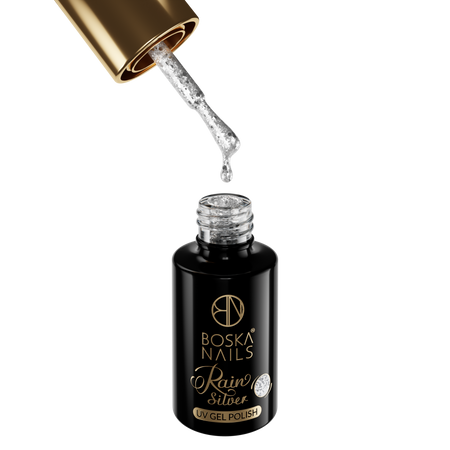 BOSKA NAILS Lakier Hybrydowy Silver Rain 439 - 6ml
