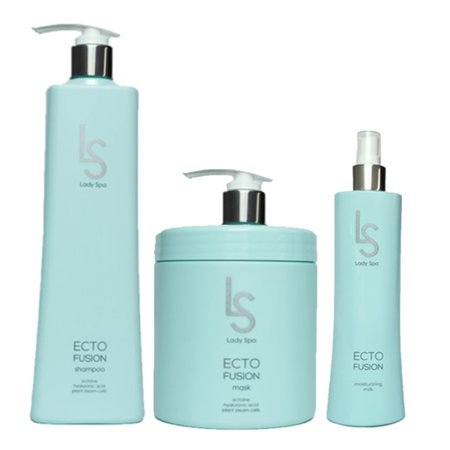 PROFIS Zestaw do włosów suchych Szampon + Maska + Spray Lady Spa ECTO FUSION