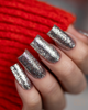 SAUTE NAILS Lakier hybrydowy S287 SILVER BELLS - 8ml