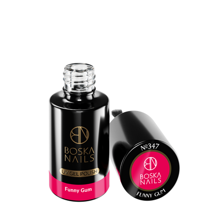 BOSKA NAILS Lakier hybrydowy Funny Gum 347 - 6ml