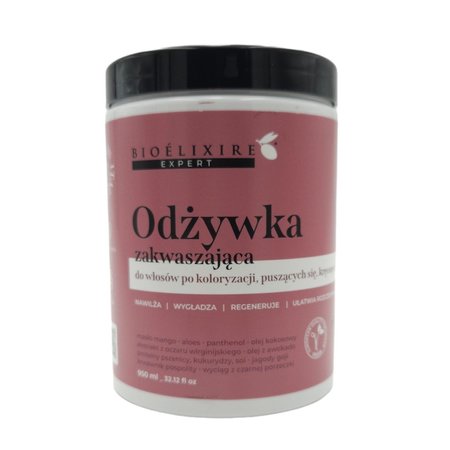 BIOELIXIRE EXPERT Odżywka do włosów Zakwaszająca - 950ml