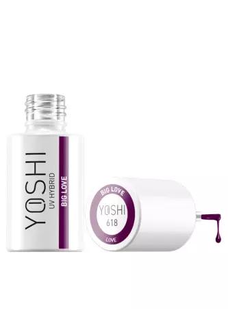 YOSHI Lakier hybrydowy Big Love 6ml – 618