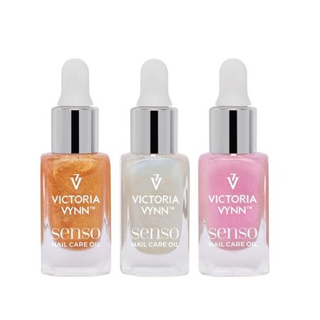 VICTORIA VYNN Zestaw Oliwek do skórek SENSO Nail Care Oil - 3x9ml