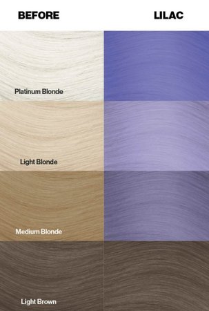 CRAZY COLOR Krem do koloryzacji włosów No. 55 - Lilac - 100ml