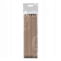 STALEKS Patyczki drewniane do manicure EXPERT 150 mm - 10 sztuk - DOS-10/10