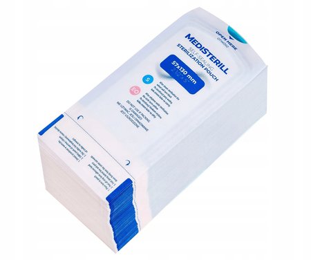 MEDISTERILL Torebki do sterylizacji 57x130 mm - 200 sztuk