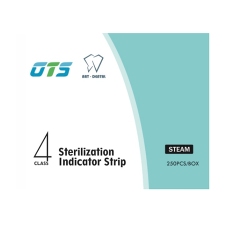 OTS Testy paski do sterylizacji parowej Klasa 4 - 250 sztuk