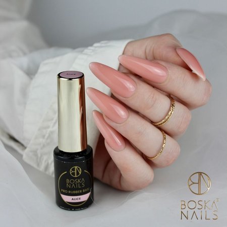 BOSKA NAILS Baza kauczukowa RUBBER BASE PRO - ALICE - 10ml