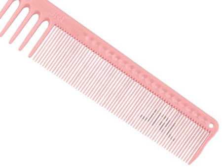 JRL Grzebień fryzjerski do strzyżenia 7,3” Różowy -  J302 Pink 18,5 cm